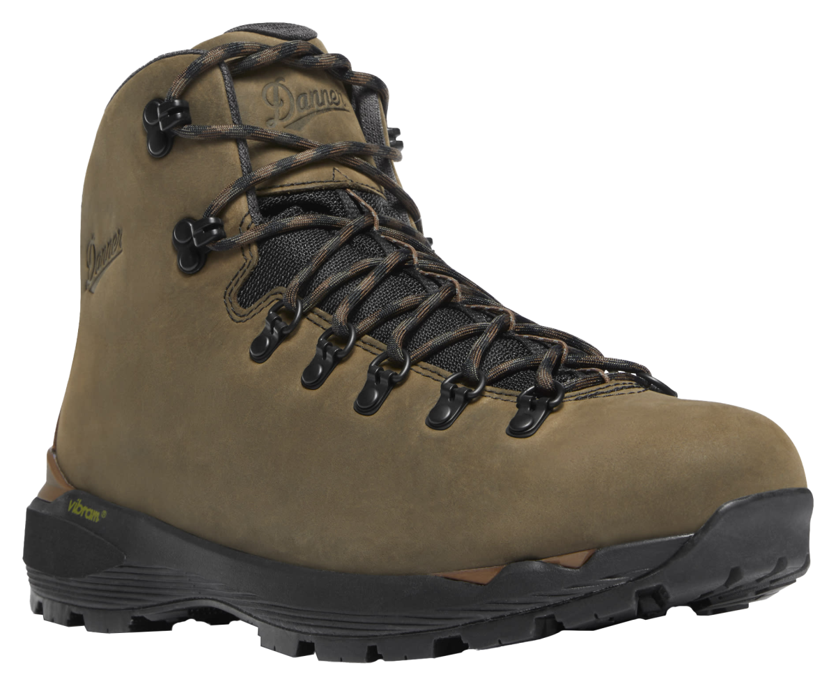 Danner Mountain 600 Evo GORE-TEX Hiking Boots for Men | Bass Pro Shops - Topsoil Brown/Black - 12M