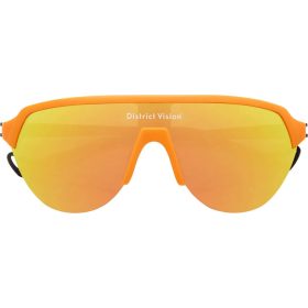 District Vision Nagata Speed Blade Sunglasses Infrared/D+ Fire Mirror, One Size