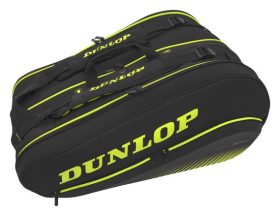 Dunlop SX Performance 12 Racket Tennis Bag (Black/Yellow)