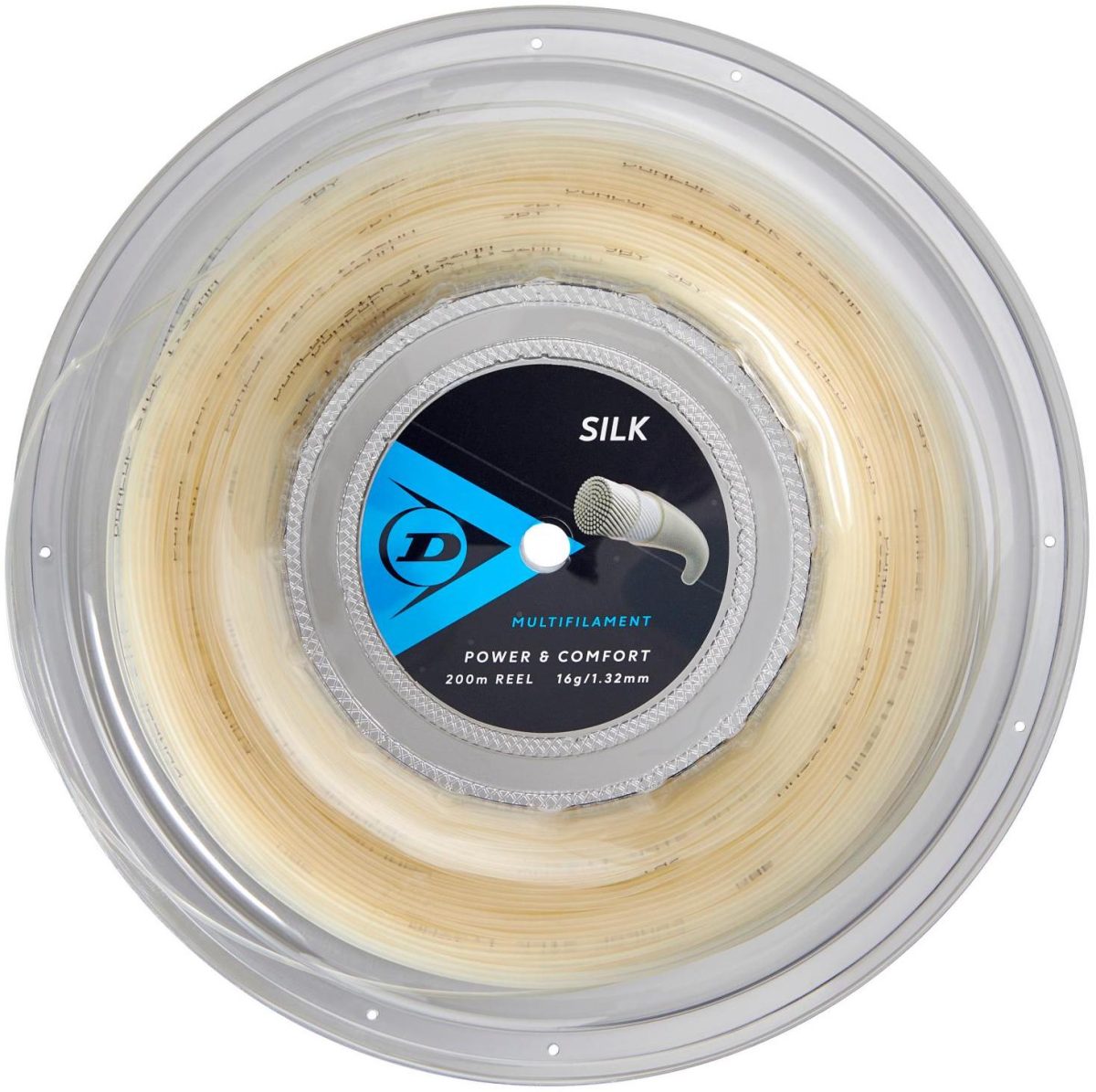 Dunlop Silk 16g Natural Tennis String (Reel)