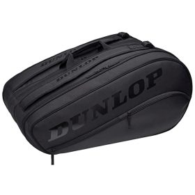 Dunlop Team 12 Racquet Thermo Tennis Bag (Black/Black)