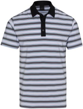 Dunning Carnhill Ventilated Performance Men's Golf Polo - Blue, Size: X-Large