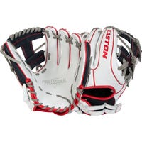 Easton Color Splash 11.75" Fastpitch Softball Glove - White/Navy/Red Size 11.75 in