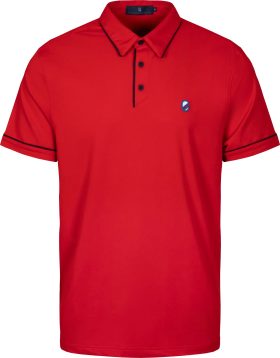 Extracurricular Activities Men's Golf Polo - Red, Size: Small