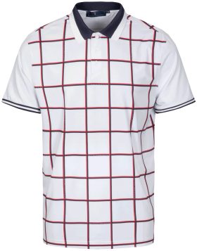 Extracurricular Platt Men's Golf Polo - White, Size: Medium