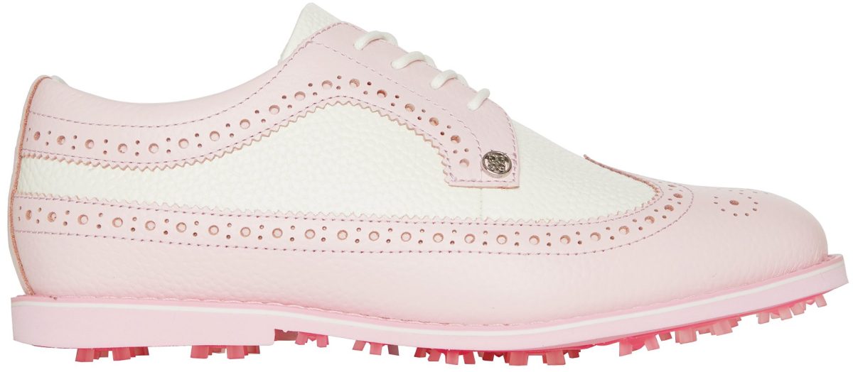 G/FORE Womens Longwing Gallivanter Golf Shoes - Blush - 5.5 - MEDIUM