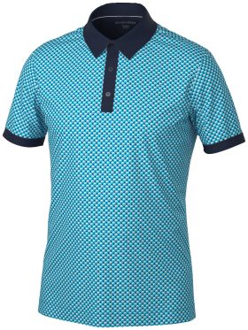 Galvin Green Mate Men's Golf Polo - Blue, Size: Medium