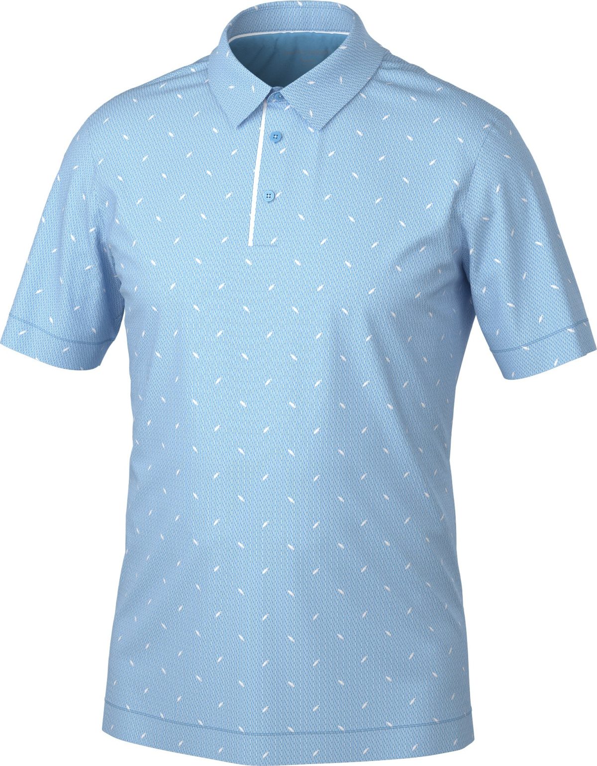 Galvin Green Miklos Men's Golf Polo - Blue, Size: Small