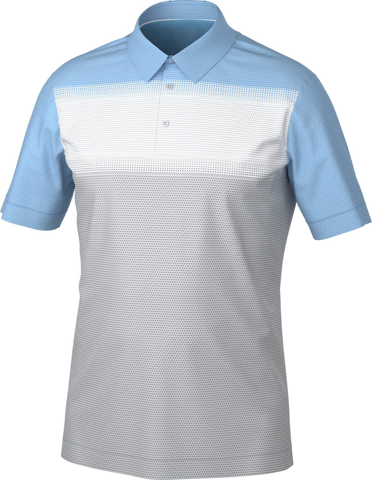 Galvin Green Mo Men's Golf Polo - Grey, Size: Medium