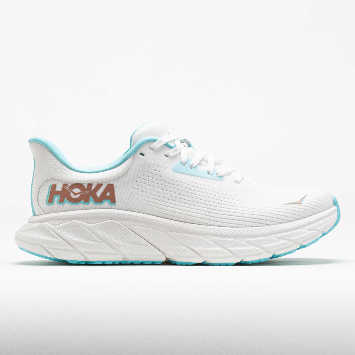 HOKA Arahi 7 Women's Running Shoes Frost/Rose Gold