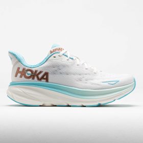 HOKA Clifton 9 Women's Running Shoes Frost/Rose Gold