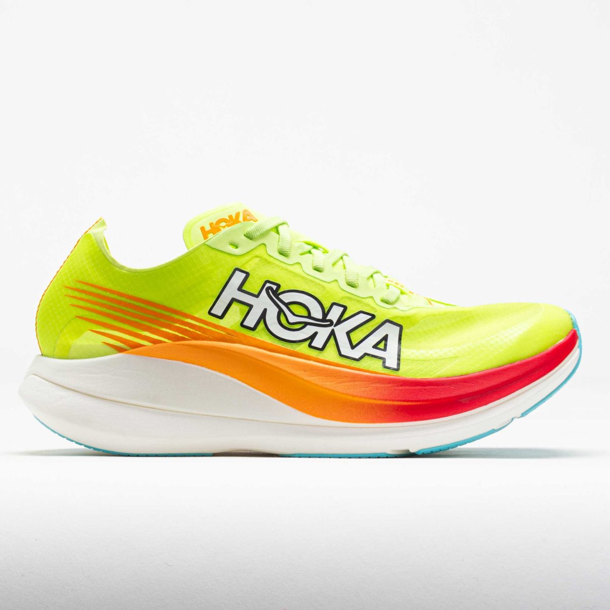 HOKA Rocket X 2 Unisex Lettuce/Solar Flare Running Shoes