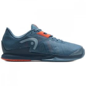 Head Men's Sprint Pro 3.5 Pickleball Shoes (Bluestone/Orange)