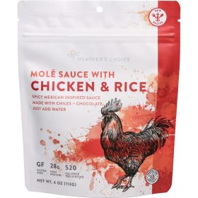 Heather's Choice Mole Sauce with Chicken & Rice One Color, Pouch