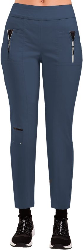 Jamie Sadock Womens Skinnylicious Ankle Golf Pants - Blue, Size: 0