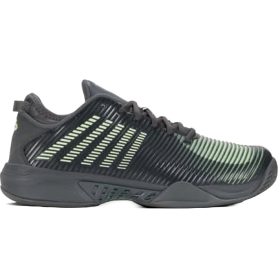 K-Swiss Men's Hypercourt Supreme Tennis Shoes (Urban Chic/Soft Neon Green)