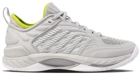 K-Swiss Women's Hypercourt Supreme 2 Tennis Shoes (Gray Violet/White/Lime Green)