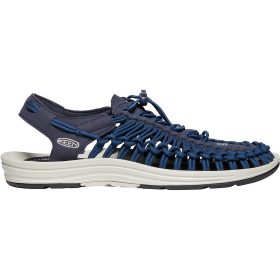 KEEN Uneek Sandal - Men's Blue Nights/Silver Birch, 10.0