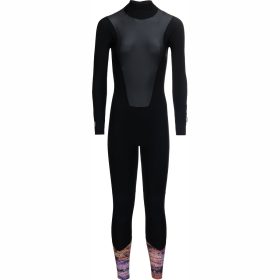 Kassia Surf 3/2 Of Earth Back-Zip Wetsuit - Women's Black/Rust, L/10