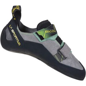 La Sportiva Aragon Climbing Shoe Clay/Jasmine Green, 45.0
