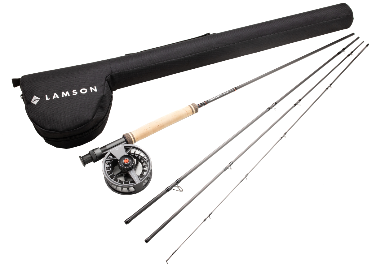 Lamson Liquid Unlined Fly Rod/Liquid S Fly Reel Fly Outfit