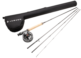 Lamson Liquid Unlined Fly Rod/Liquid S Fly Reel Fly Outfit