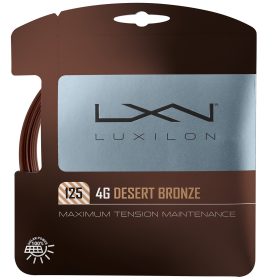 Luxilon 4G 125 Desert Bronze Tennis String (Set)