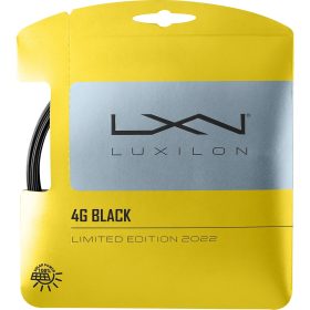 Luxilon 4G 125 Limited Edition Black Tennis String (Set)