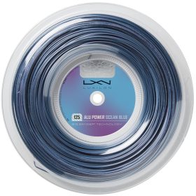 Luxilon ALU Power 125 Ocean Blue Tennis String (Reel)