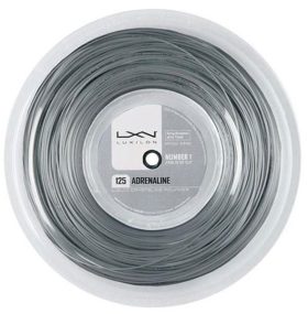 Luxilon Adrenaline 125 Platinum Tennis String (Reel)