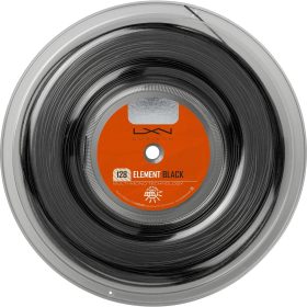 Luxilon Element 128 Black Tennis String (Reel)