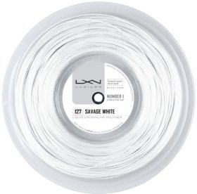 Luxilon Savage 127 White Tennis String (Reel)