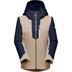 Mammut Stoney HS Hooded Thermo Jacket - Women's Savannah/Marine, S