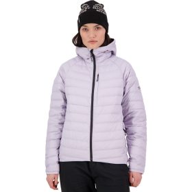 Mons Royale Atmos Wool x Down Insulation Hooded Jacket - Women's Light Thistle, M