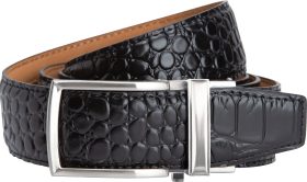 Nexbelt Alligator V2 Men's Golf Dress Belts - Black
