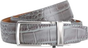 Nexbelt Alligator V2 Men's Golf Dress Belts - Grey