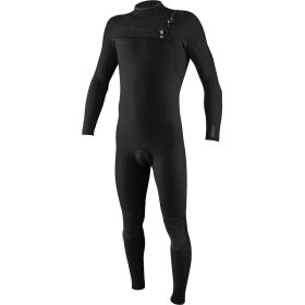 O'Neill Hyperfreak 3/2+mm Chest-Zip Full Wetsuit - Men's Black/Black, MT
