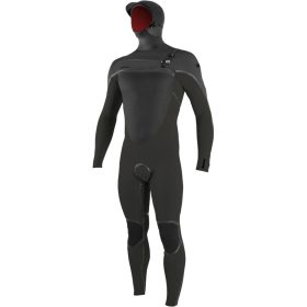 O'Neill Psycho Tech 5.5/4mm Hooded Chest-Zip Full Wetsuit - Men's Mniteoil/Graph, L