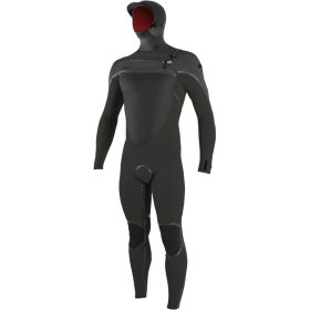 O'Neill Psycho Tech 5.5/4mm Hooded Chest-Zip Full Wetsuit - Men's Mniteoil/Graph, MT
