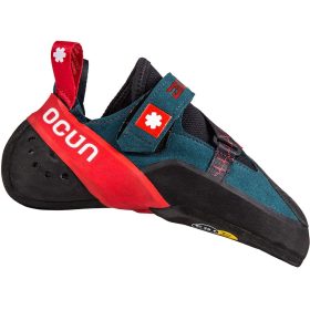 Ocun Bullit Climbing Shoe Petrol/Red, Mens 10.5/Womens 11.5