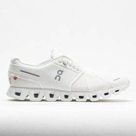 On Cloud 5 Men's Running Shoes All White