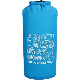 Outdoor Research PackOut Graphic 3L Dry Bag Essentials/Atoll, One Size