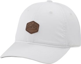 PING Womens Center Golf Hat - White