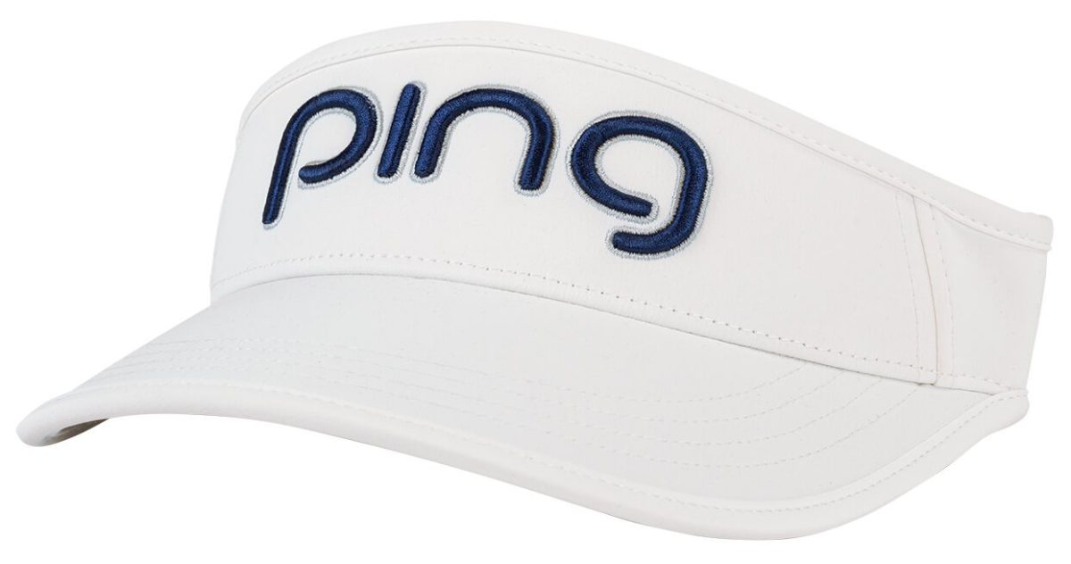 PING Womens Tour Sport Golf Visor - White