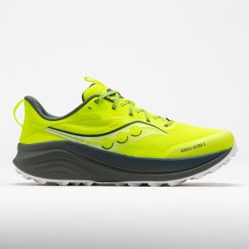 Saucony Xodus Ultra 3 Men's Trail Running Shoes Citron/Bough