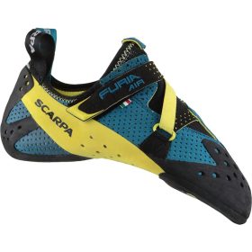 Scarpa Furia Air Climbing Shoe Baltic Blue/Yellow, 45.0