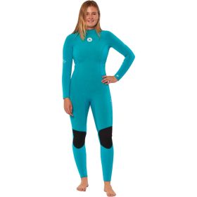 Sisstr Revolution 7 Seas 3/2mm Back-Zip Long-Sleeve Wetsuit - Women's Aqua, 10