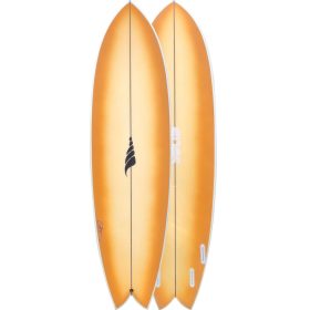 Solid Surfboards Pescador Midlength Surfboard Orange, 7ft 2in