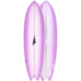 Solid Surfboards Pescador Midlength Surfboard Purple, 6ft 10in