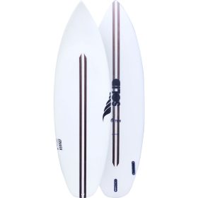 Solid Surfboards Sasquash Shortboard Surfboard Clear, 5ft 8in
